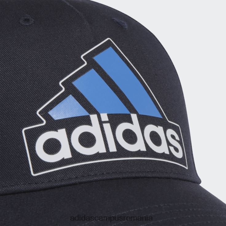 adidas campus romania șapcă de baseball cu logo conturat cu cerneală unisex cerneală/zori albastru/gri J266N215562