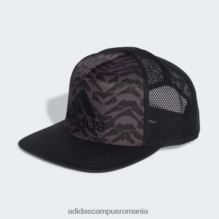 adidas campus romania șapcă neagră snapback trucker unisex alb negru J266N215580