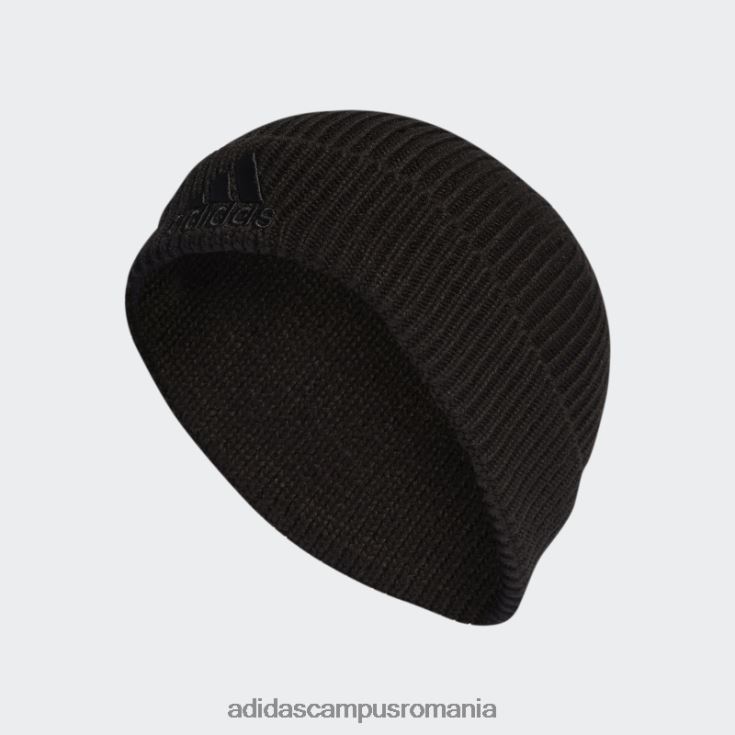 adidas campus romania beanie cu logo-ul bicolor negru adidas unisex negru J266N215444
