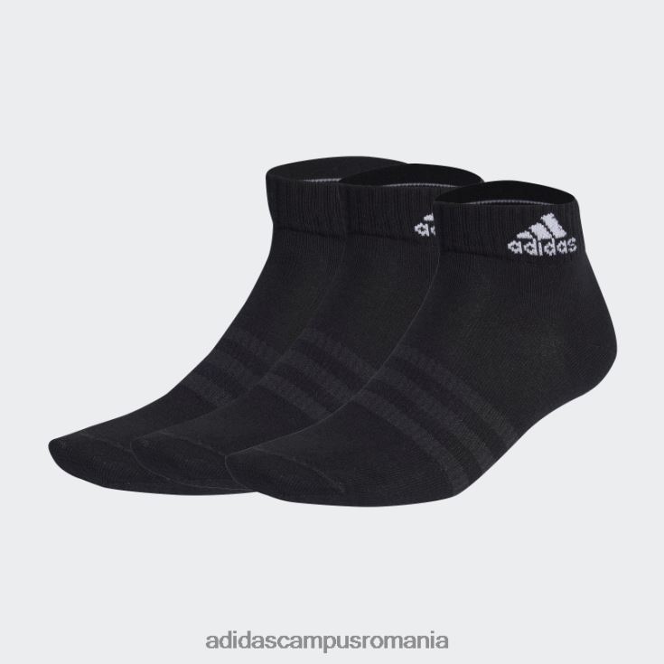 adidas campus romania ciorapi negri subtiri si usori 3 perechi adidas unisex alb negru J266N215489