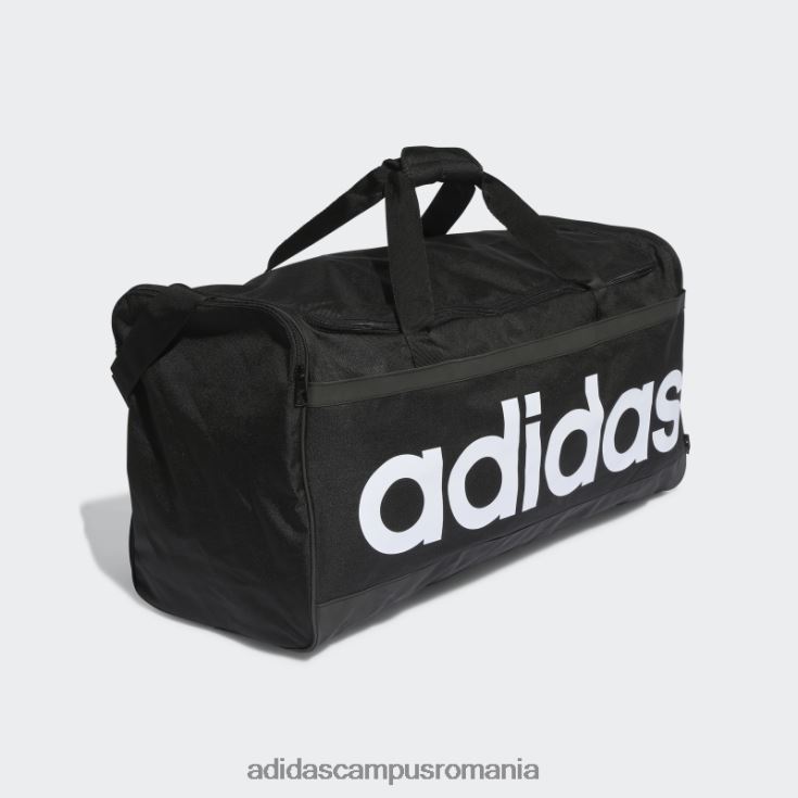 adidas campus romania geantă mare neagră essentials unisex alb negru J266N215497