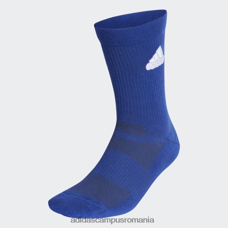 adidas campus romania șosete albastre pentru echipaj unisex albastru alb J266N28009
