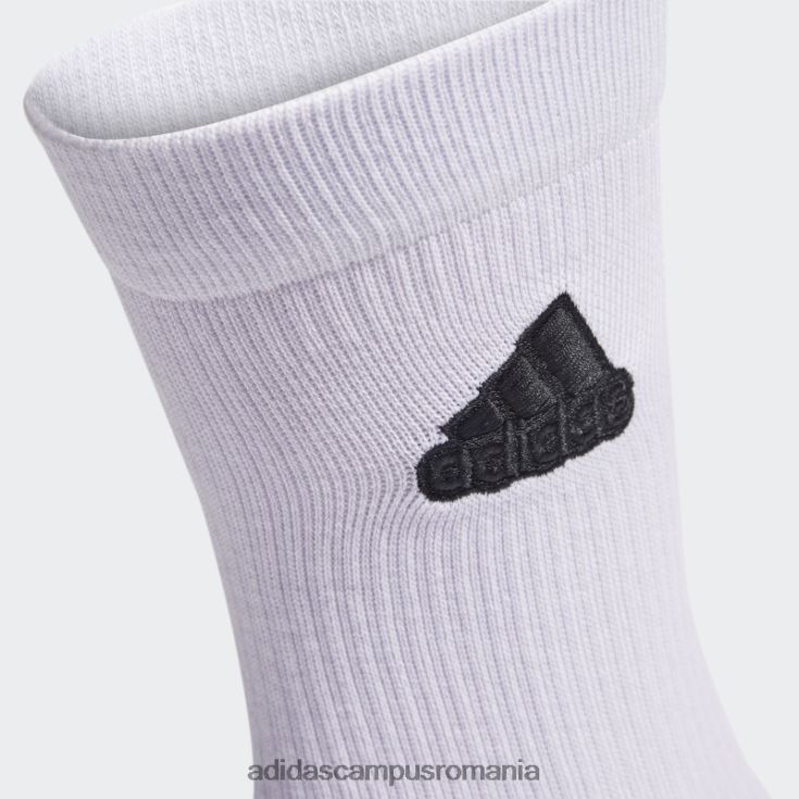adidas campus romania șosete albe de echipaj unisex alb negru J266N28021