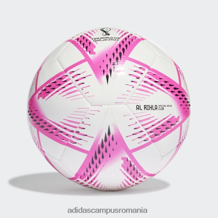 adidas campus romania al rihla club ball pink unisex alb/roz/negru J266N28125