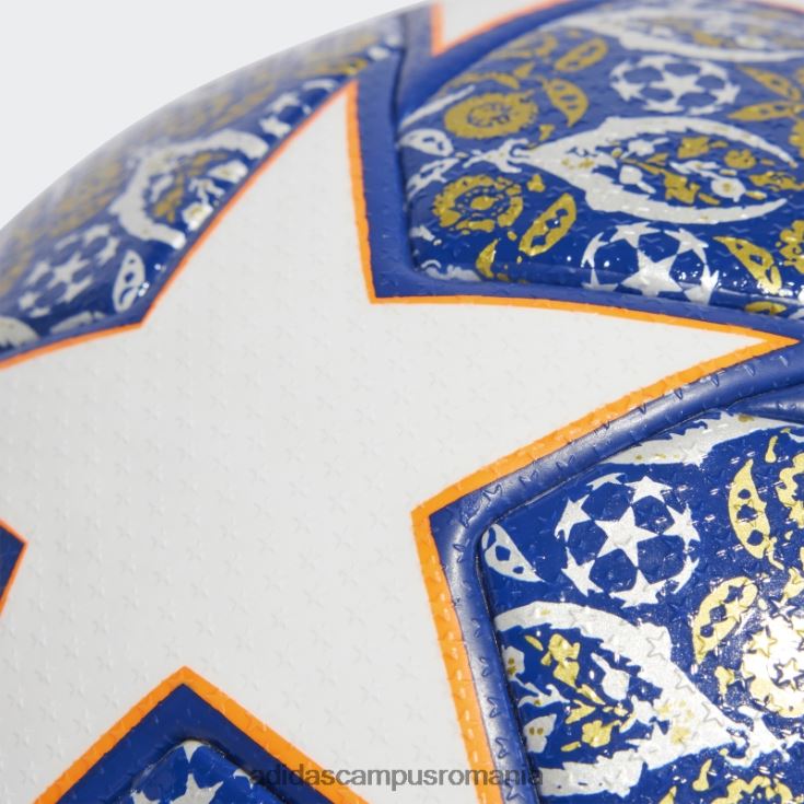 adidas campus romania alb ucl pro istanbul fotbal unisex alb/albastru/portocaliu/argintiu J266N215821