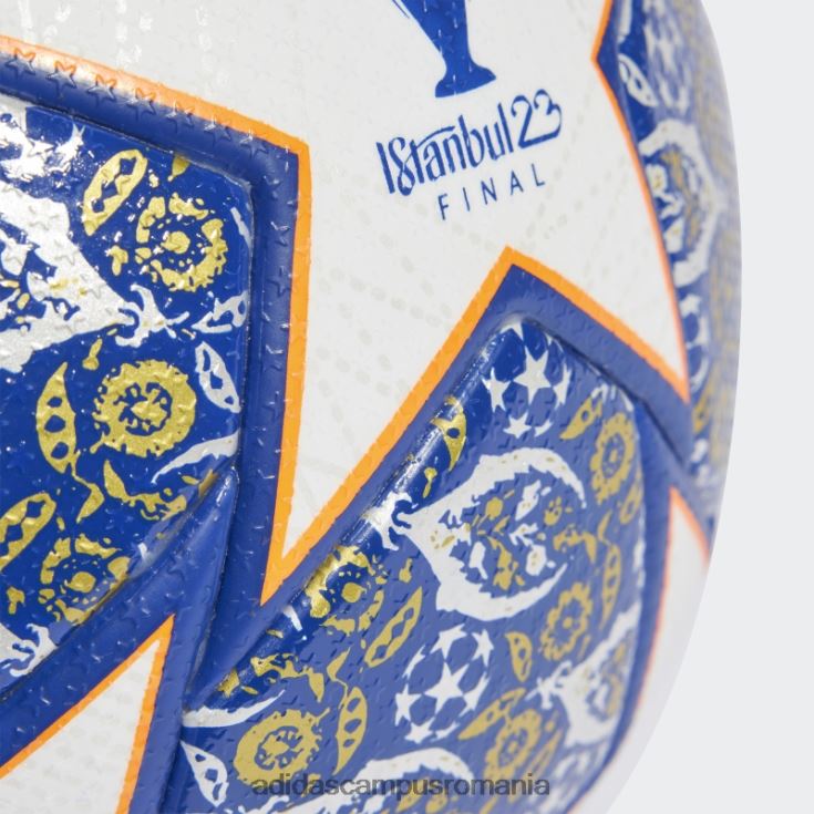 adidas campus romania alb ucl pro istanbul fotbal unisex alb/albastru/portocaliu/argintiu J266N215821