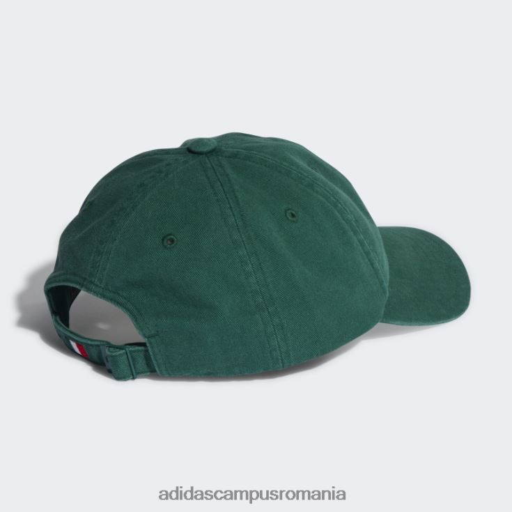 adidas campus romania șapcă verde mexic acasă tată unisex verde/alb J266N28242
