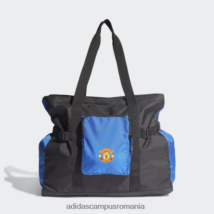 adidas campus romania geantă tote neagră manchester united unisex negru/albastru strălucitor J266N216049