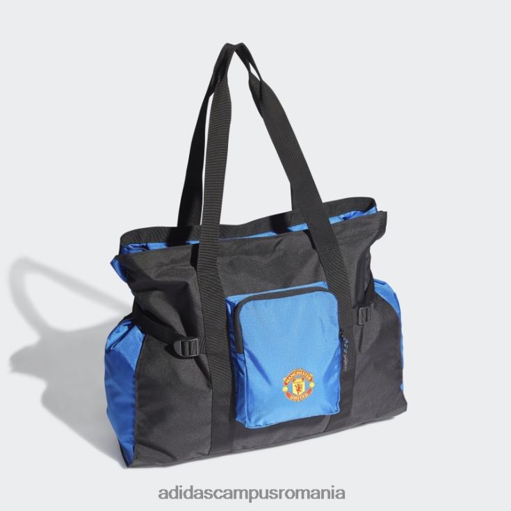 adidas campus romania geantă tote neagră manchester united unisex negru/albastru strălucitor J266N216049