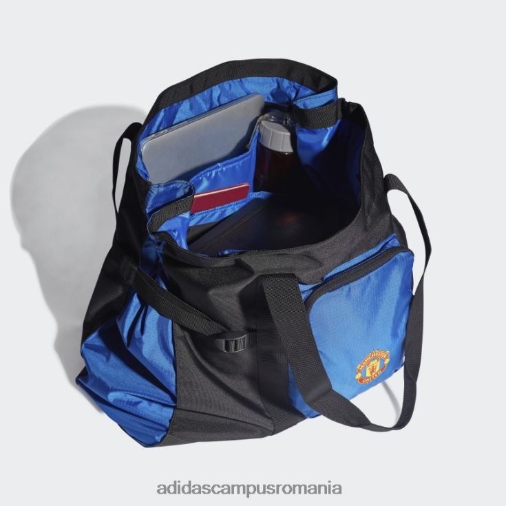 adidas campus romania geantă tote neagră manchester united unisex negru/albastru strălucitor J266N216049