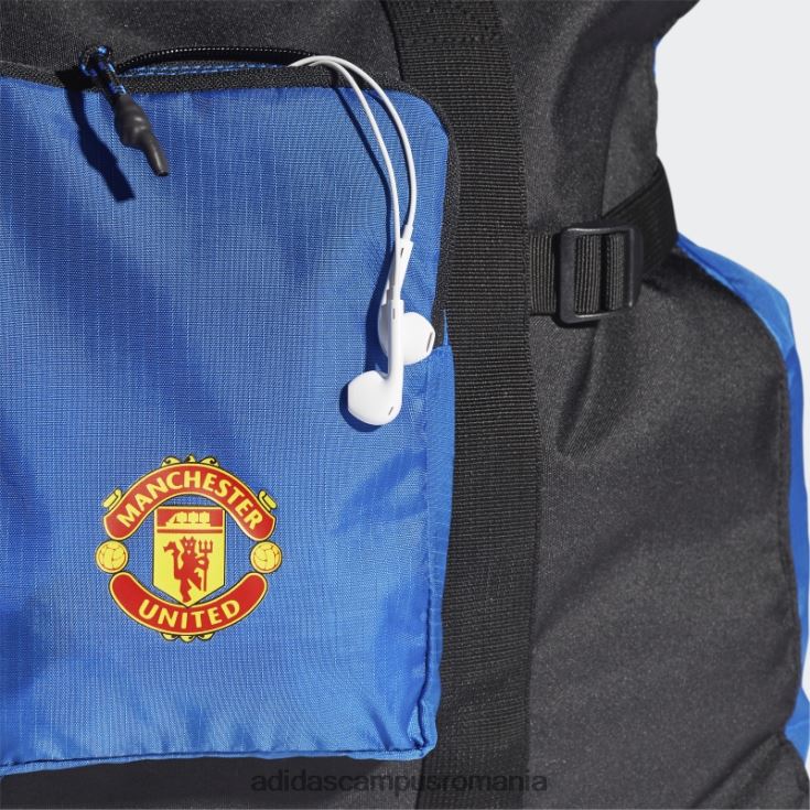 adidas campus romania geantă tote neagră manchester united unisex negru/albastru strălucitor J266N216049