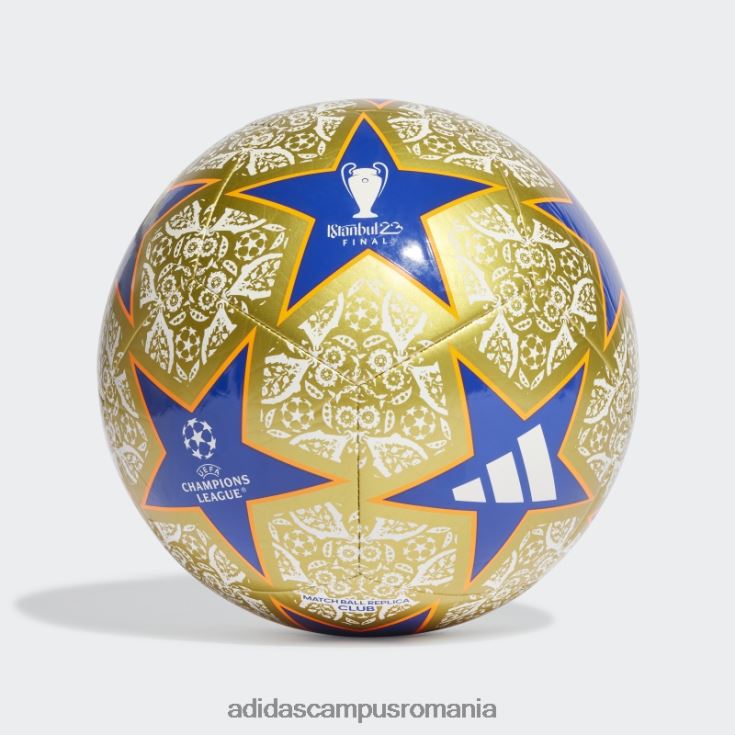 adidas campus romania goldallic ucl club istanbul fotbal unisex auriu/alb/albastru/portocaliu J266N215388