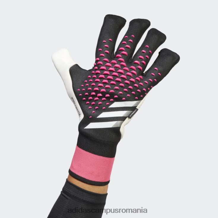 adidas campus romania mănuși de portar predator pro fingersave negre unisex negru/alb/roz J266N215421
