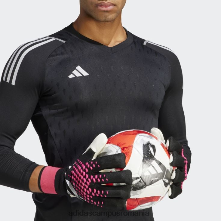 adidas campus romania mănuși de portar predator pro fingersave negre unisex negru/alb/roz J266N215421