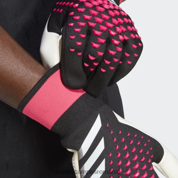 adidas campus romania mănuși negre predator pro unisex negru/alb/roz J266N27787