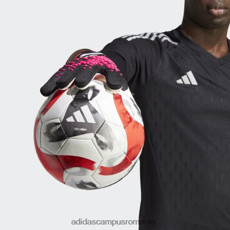 adidas campus romania mănuși negre predator pro unisex negru/alb/roz J266N27787