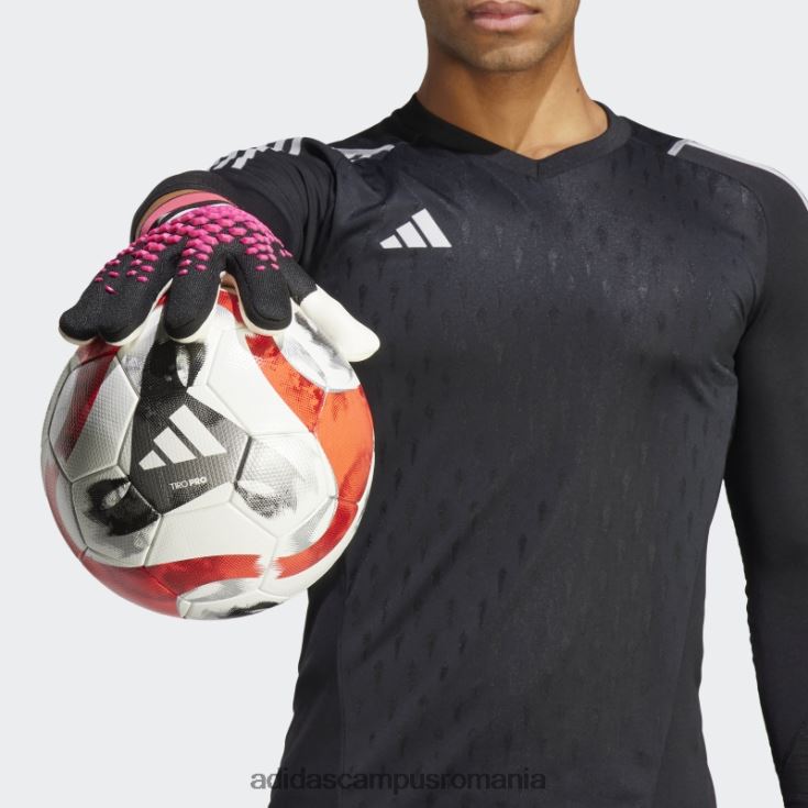 adidas campus romania manusi de portar neagra predator pro promo unisex negru/alb/roz J266N215532