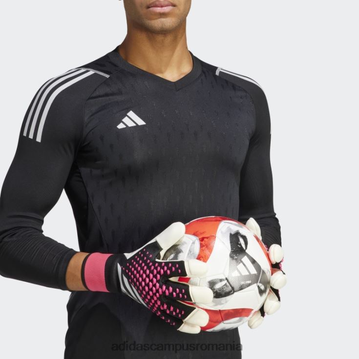 adidas campus romania manusi de portar predator pro promo hibride negre unisex negru/alb/roz J266N215397