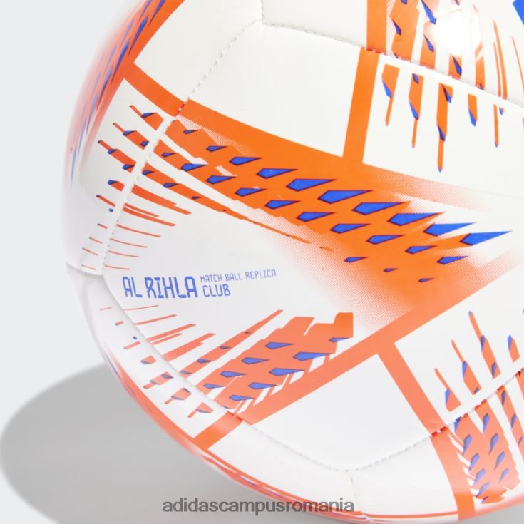 adidas campus romania minge albă de club al rihla unisex alb/rosu/pantone J266N28128