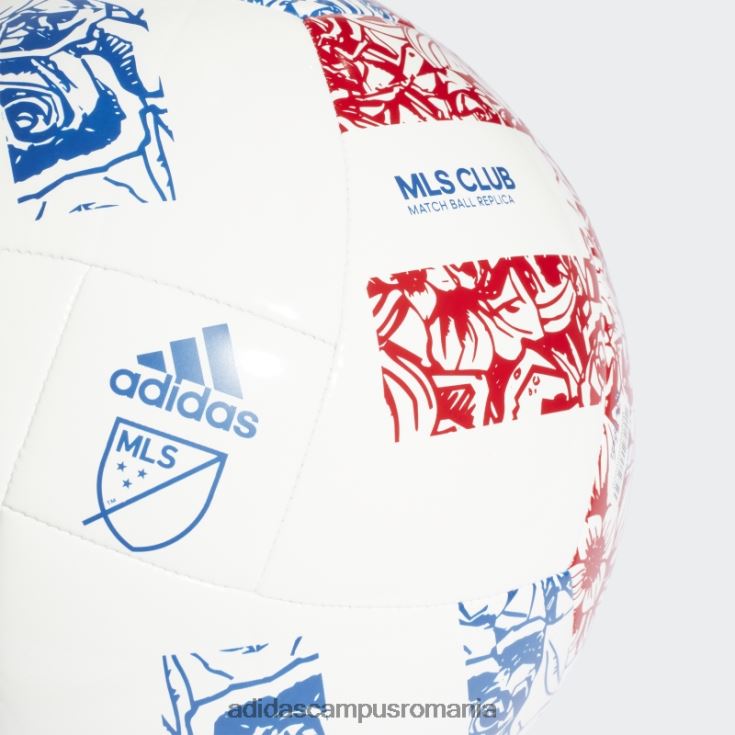 adidas campus romania minge club mls alb adidas unisex alb/albastru/rosu J266N28121