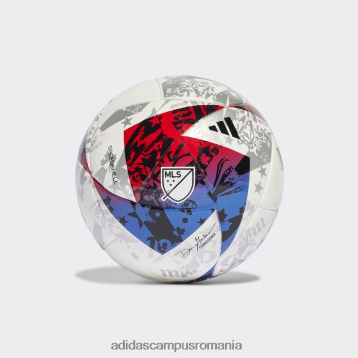 adidas campus romania mls mini minge albă unisex alb/albastru/rosu J266N28107