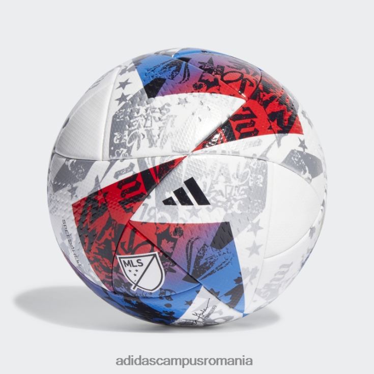 adidas campus romania mls pro ball alb adidas unisex alb/albastru/rosu J266N28130