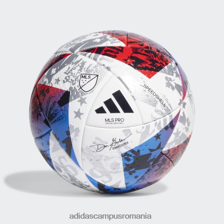 adidas campus romania mls pro ball alb adidas unisex alb/albastru/rosu J266N28130