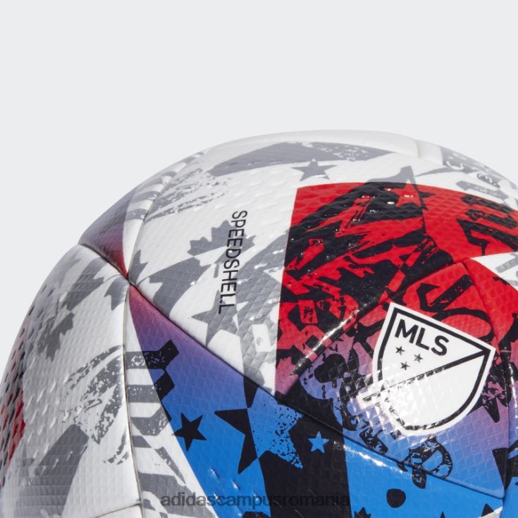 adidas campus romania mls pro ball alb adidas unisex alb/albastru/rosu J266N28130