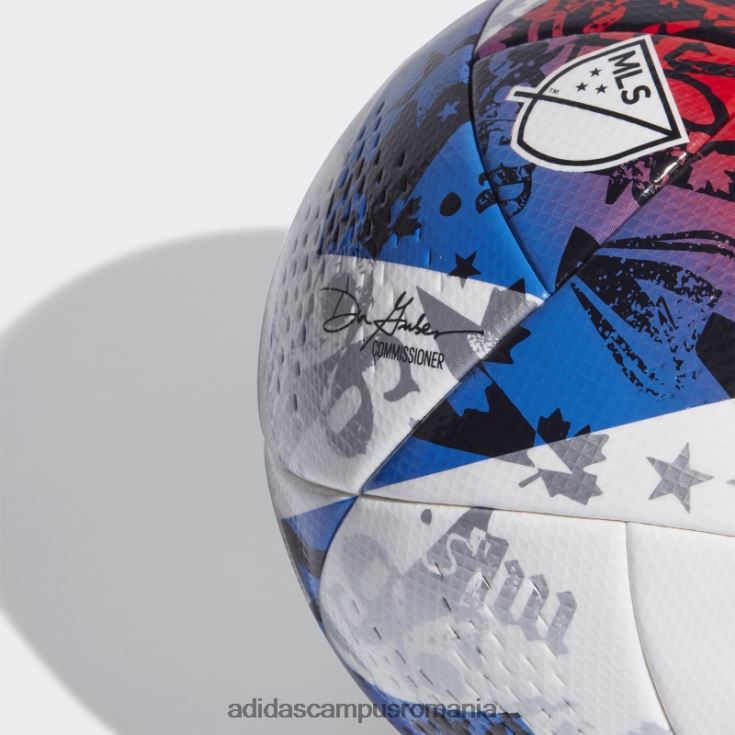 adidas campus romania mls pro ball alb adidas unisex alb/albastru/rosu J266N28130