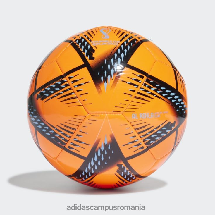 adidas campus romania portocaliu al rihla club ball unisex portocaliu/negru/pantone J266N28182