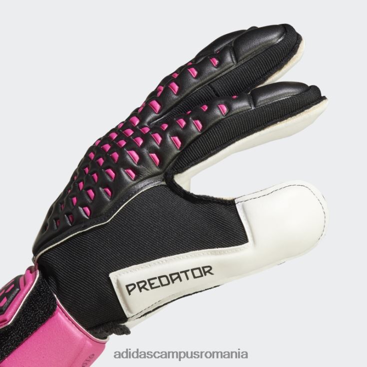 adidas campus romania predator match fingersave mănuși de portar negre unisex negru/alb/roz J266N215398