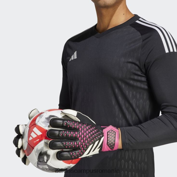 adidas campus romania predator match fingersave mănuși de portar negre unisex negru/alb/roz J266N215398