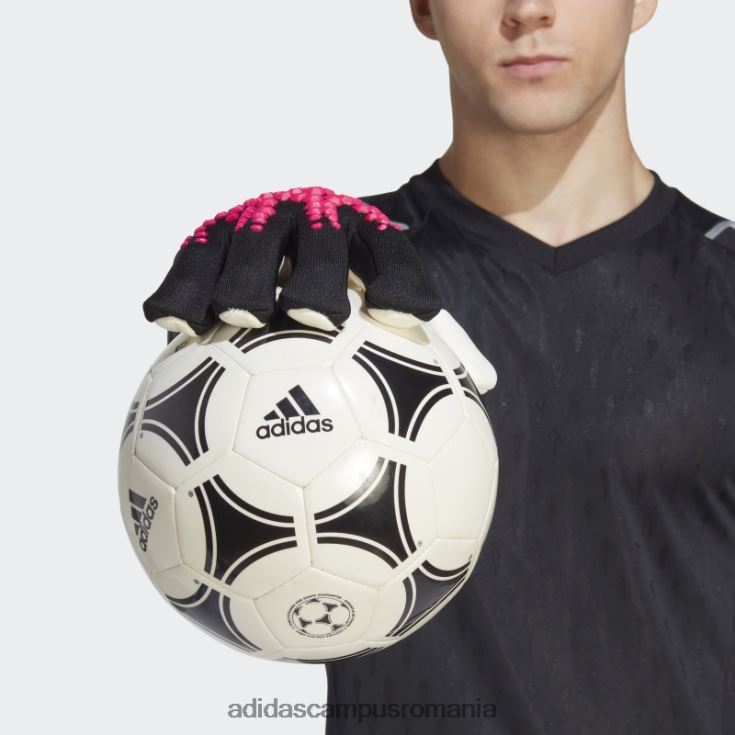 adidas campus romania predator pro promo fingersave manusi de portar negre unisex negru/alb/roz J266N215535