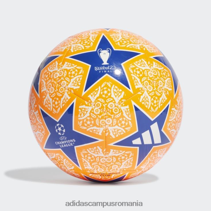adidas campus romania ucl club istanbul fotbal portocaliu unisex portocaliu/alb/albastru regal J266N215536