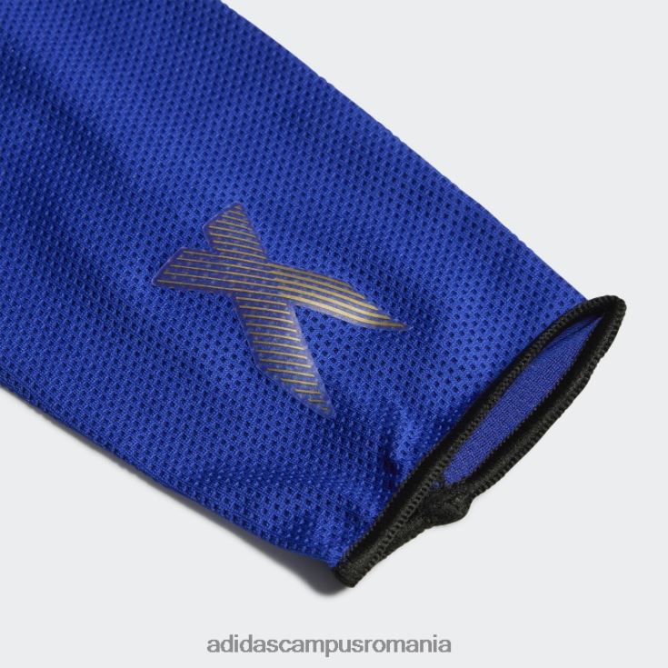 adidas campus romania x speedportal league shin guards albastru unisex albastru/auriu metalic J266N215344