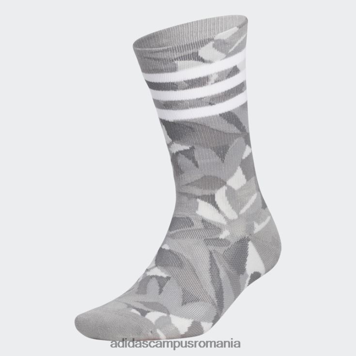 adidas campus romania șosete gri pentru echipaj cu imprimeu golf unisex gri J266N27703