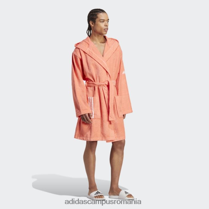 adidas campus romania halat de culoare coral adidas unisex coral J266N215597