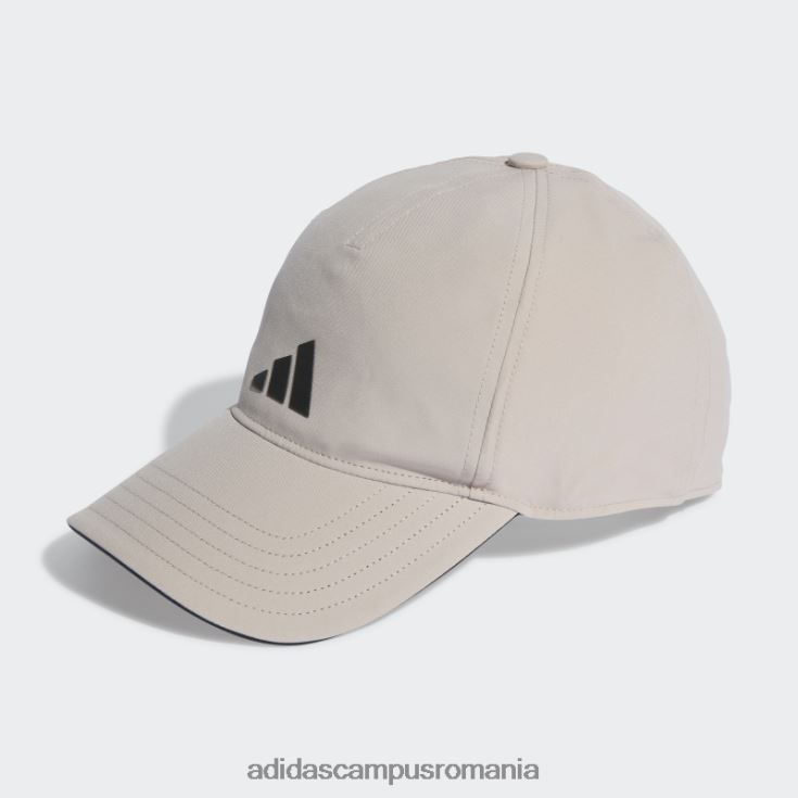 adidas campus romania aeroready antrenament alergare șapcă de baseball neagră moda unisex taupe/negru J266N21803