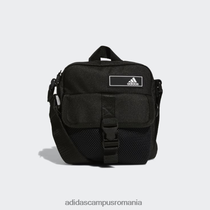 adidas campus romania amplifier 2 festival crossbody geanta neagra unisex alb negru J266N27645