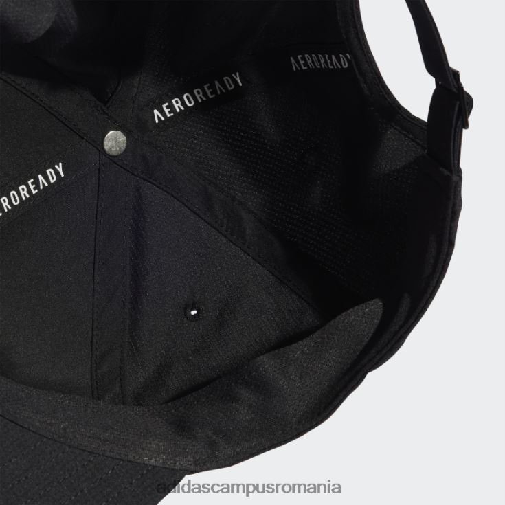 adidas campus romania șapcă aeroready esențială neagră unisex alb negru J266N27430