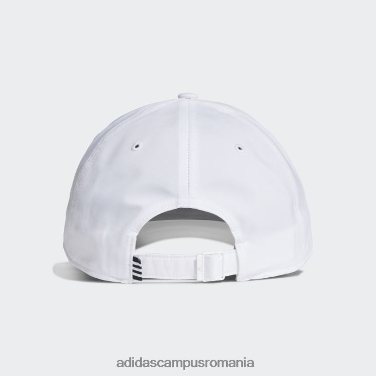adidas campus romania șapcă de baseball brodată, albă, adidas unisex alb negru J266N27956