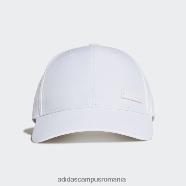 adidas campus romania șapcă de baseball cu insignă din metal ușor alb unisex alb J266N27571