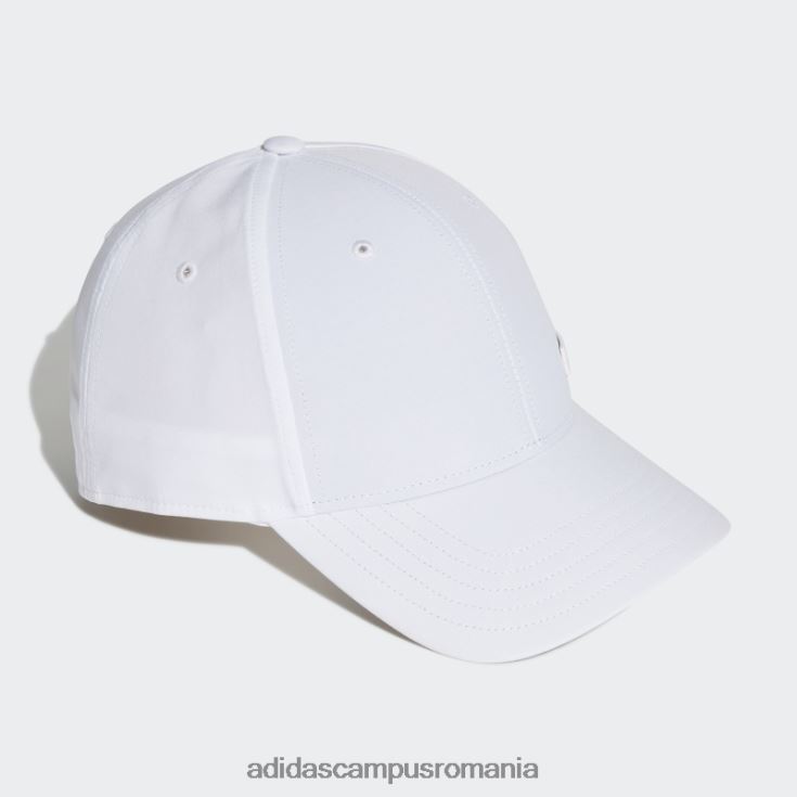 adidas campus romania șapcă de baseball cu insignă din metal ușor alb unisex alb J266N27571