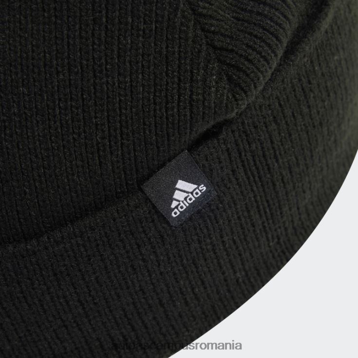 adidas campus romania beanie neagră cu 3 dungi adidas unisex alb negru J266N27983