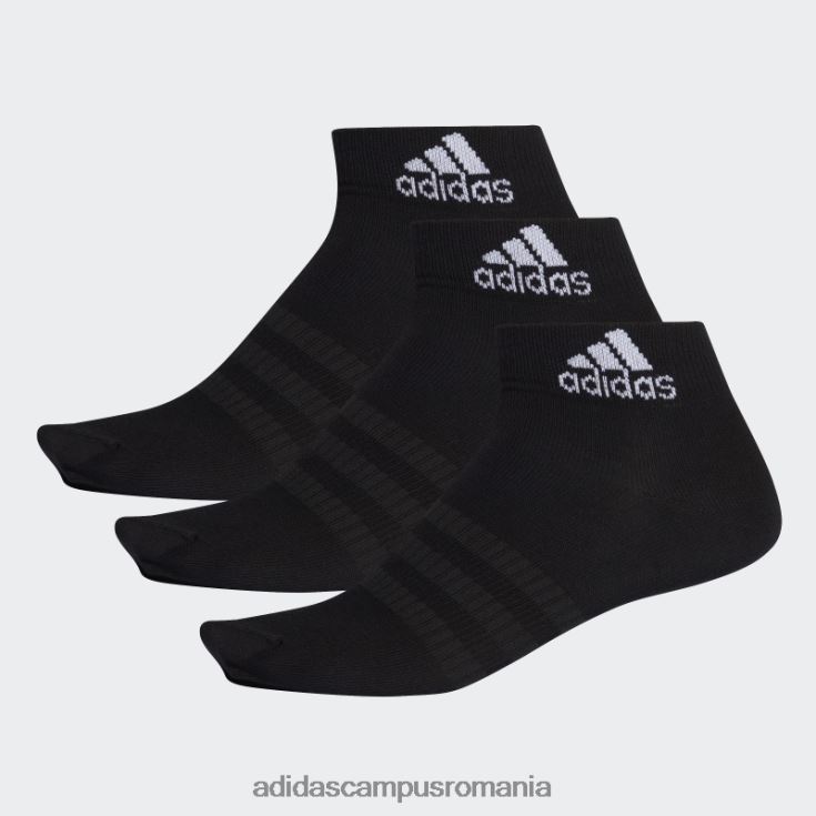 adidas campus romania ciorapi negri 3 perechi unisex negru J266N28045