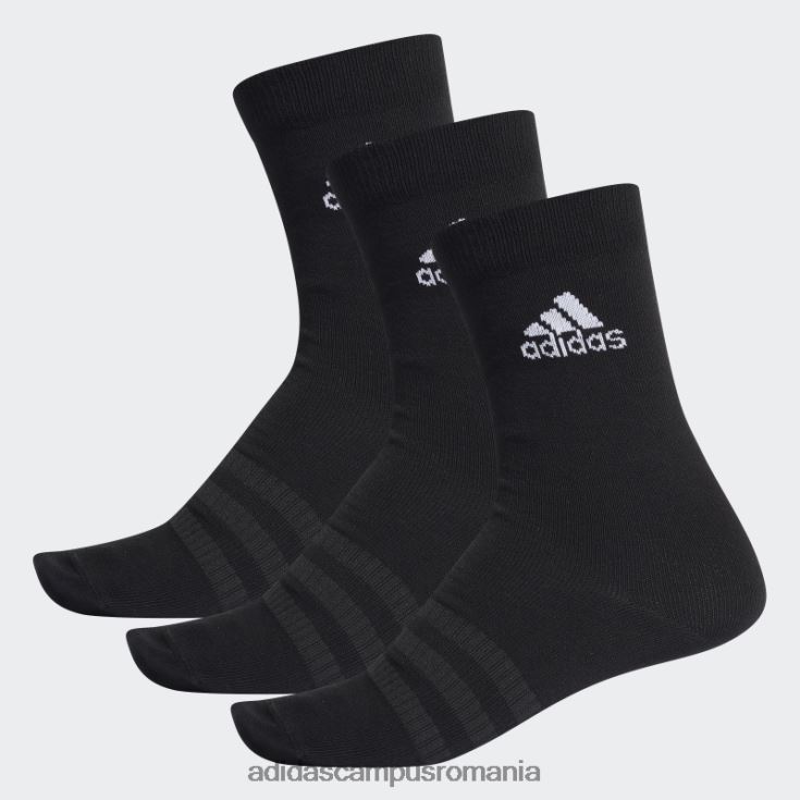 adidas campus romania ciorapi negri crew 3 perechi unisex negru J266N21919