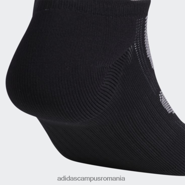adidas campus romania ciorapi superlite performante fara prezentare 2 perechi negri unisex negru/onix/gri J266N28077