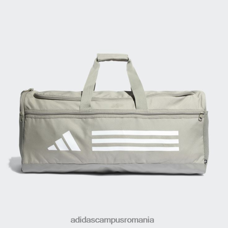 adidas campus romania geantă duffel de antrenament argintiu pebble essentials mediu adidas unisex pietriș argintiu/alb J266N27437