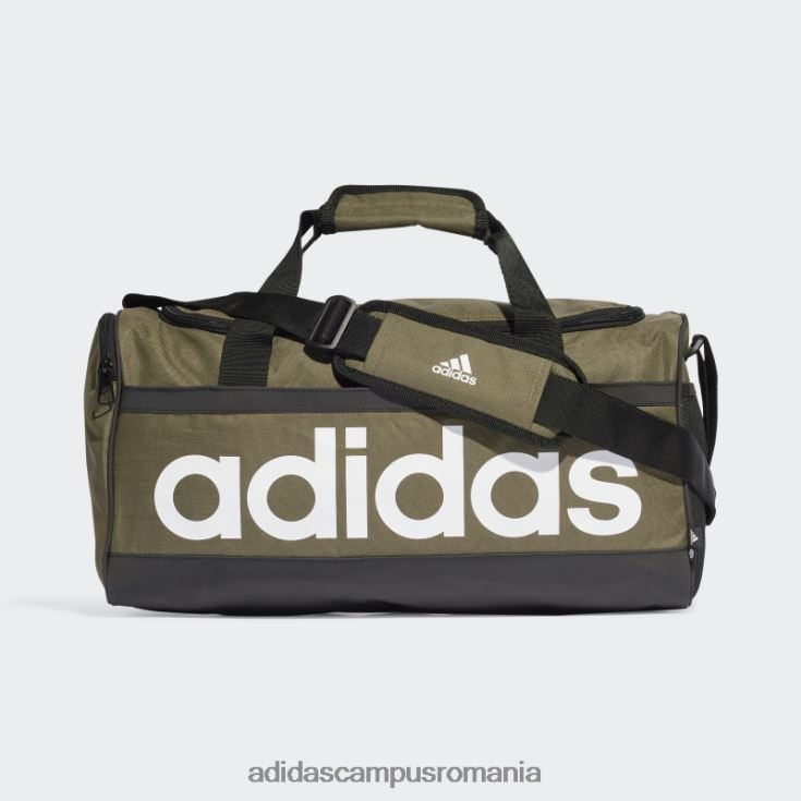 adidas campus romania geantă liniară olive essentials mediu adidas unisex măsline/negru/alb J266N27845