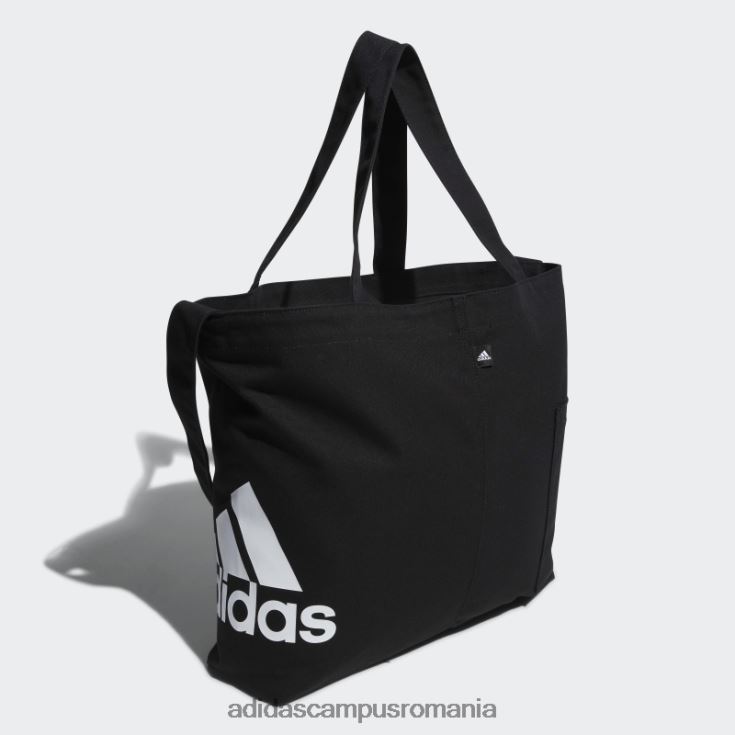 adidas campus romania geantă tote din pânză neagră unisex negru J266N27594